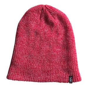 DVS Red Knit Hat Beanie